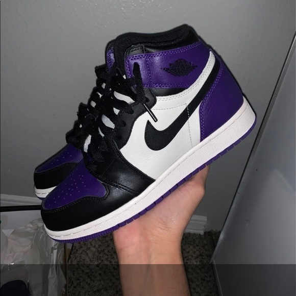 Jordan 1 purple court - Picture 1 of 10